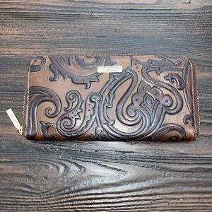 Etro Milano Long Zippy Wallet